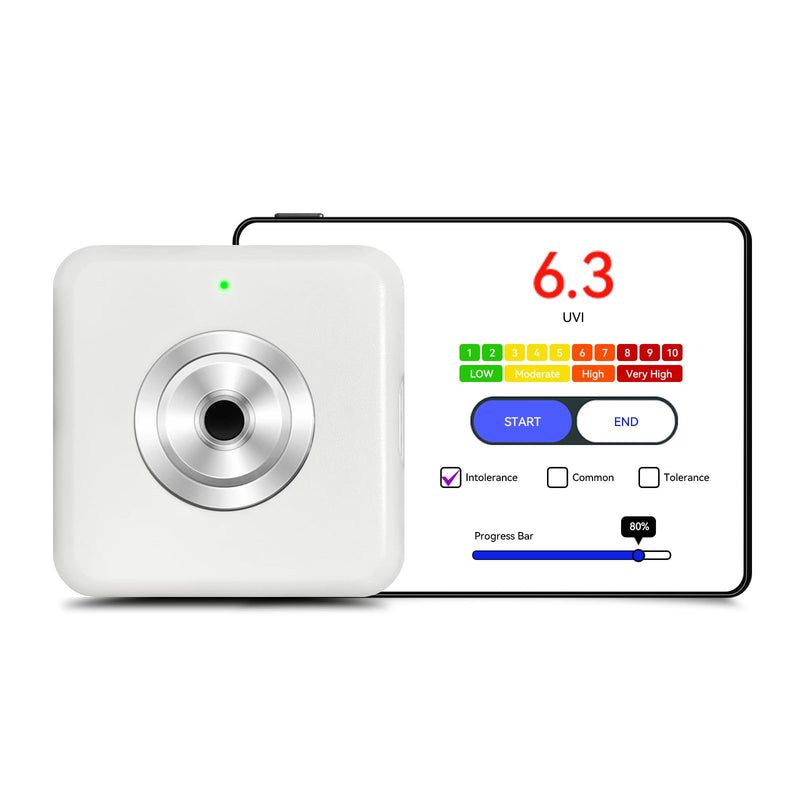 [Australia - AusPower] - VBR Sun UVI Index Meter Up to 22 with UV Hurt Alarm,Sunburn Protect with Beeping Sound Reminder 