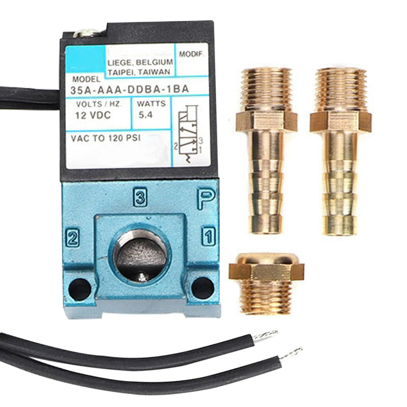 Electronic Boost Controller, 3 Port Boost Control Solenoid Valve DC 12V 5.4W 35A-AAA-DDBA-1BA