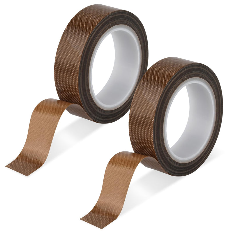 [Australia - AusPower] - NQEUEPN 2 Rolls 0.51inx32.81ftÂ Low Friction Tapes,Â Abrasion Squeak Resistant Drawer SlideÂ GlideÂ Tape PTFE Surface Protection Tape for Wood Drawer Cabinet Curtain Furniture (Brown) 