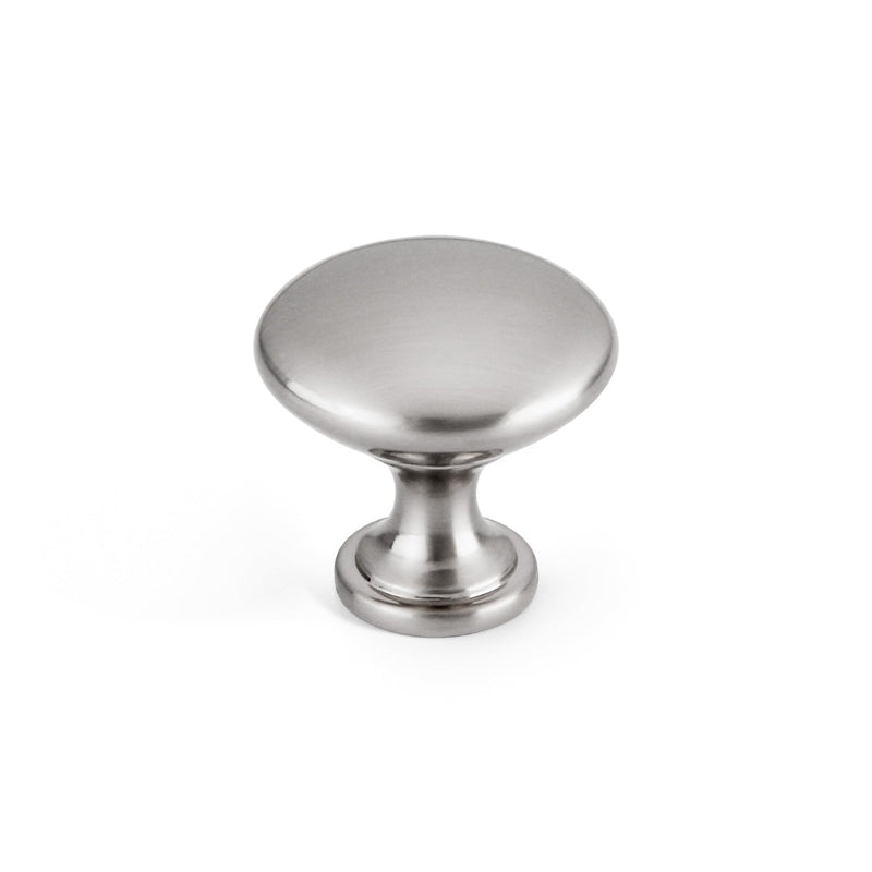Kitchen Cabinet Knobs Single Hole Knobs-Brushed Satin Nickel Furniture Handle, Drawer Knobs Dresser Handles Modern Cabinet Pulls,10 Pack 10 Pack (Single Hole Knob) Brushed Satin Nickel