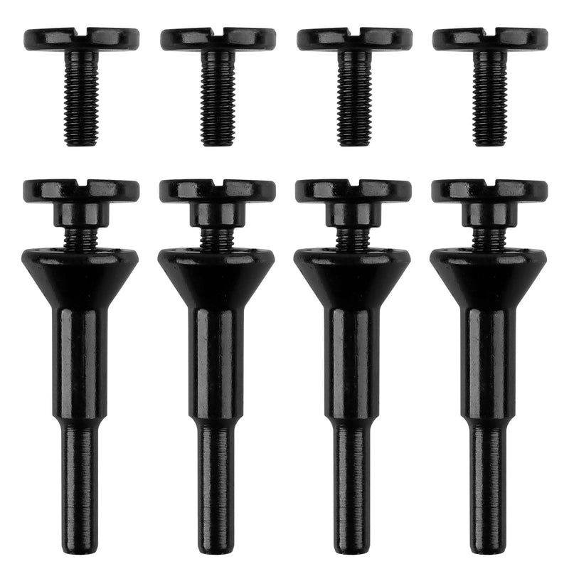 [Australia - AusPower] - Mounting Mandrel 3/8" & 1/4" Arbor Hole, 4 Pack Cut-Off Wheel for Die Grinder Accessories Drill Bits Tool 