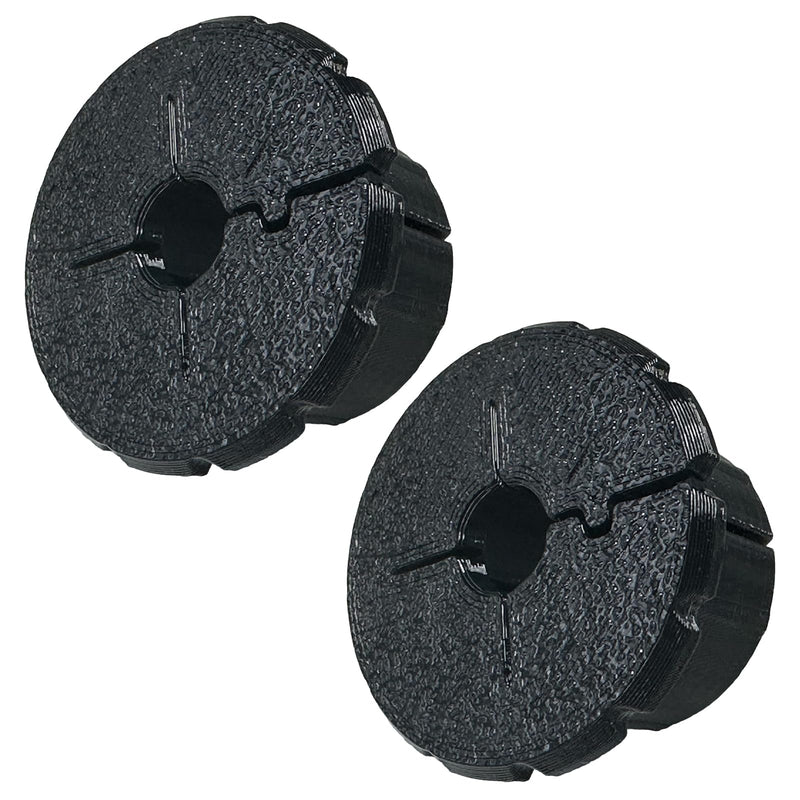 [Australia - AusPower] - 1/2 inch,3/4 inch,1 inch Wall Grommet for Starlink Cables,Starlink Cable Routing Kit,Star Link Accessories,(Black,1 inch,2 Packs) Black,1 inch,2 Pack 