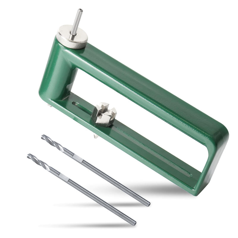 Adjustable Sheet Metal Hole Cutter w/ 2 Drill Bits, 2 to 12" Sheet Metal Saw Circle Hole Cutter for Duct/HVAC/Ductwork/Roofing/24ga Steel and 26ga Stainless Green