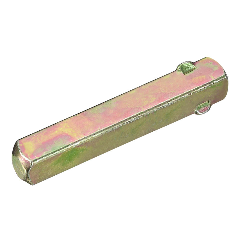 [Australia - AusPower] - uxcell Door Knob Spindle, Spare Door Handle Spindle Bar, 50mm Long Door Spindle Replacement Door Handle Parts for 7mm Thick Doors, Gold 