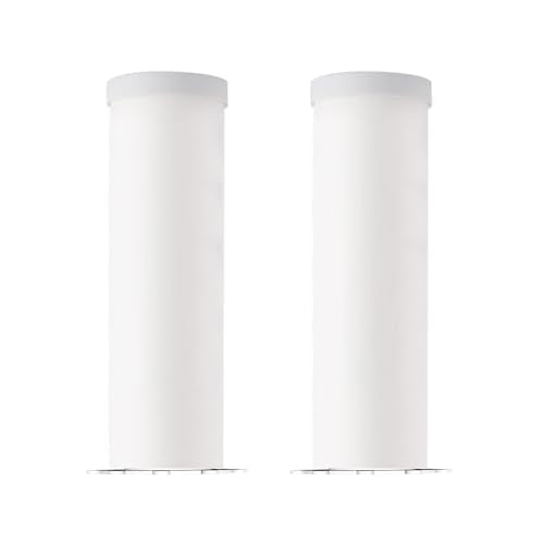FS-TFC sediment anti-scale replacement under-sink water filter, 2-pack cartridges shown side by side