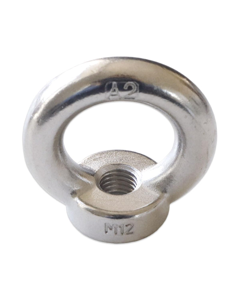 [Australia - AusPower] - M12 Eye Nuts - IMScrews 304 Stainless Steel Eye Nuts - Resilient Hardware for Home Repairs and Professional Projects Pack of 1 M12 