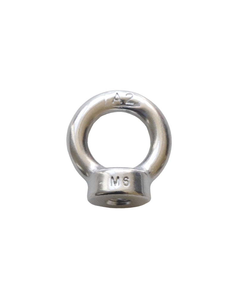 [Australia - AusPower] - M6 Eye Nuts - IMScrews 304 Stainless Steel Eye Nuts - Resilient Hardware for Home Repairs and Professional Projects Pack of 2 M6 