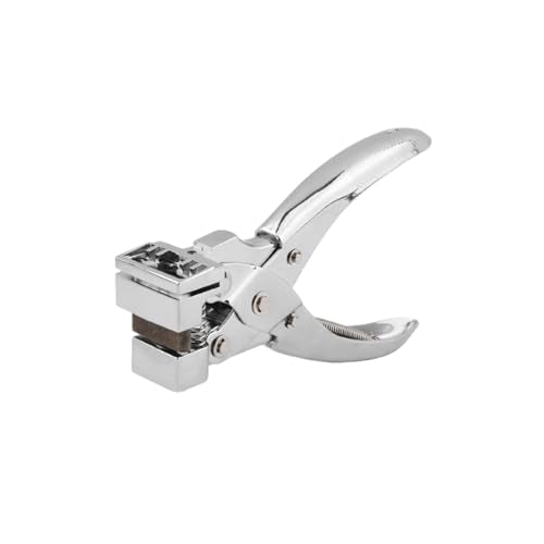 Ragyzity heavy duty steel handheld T-slot hole punch pliers for airplane euro slot cutting and DIY crafts