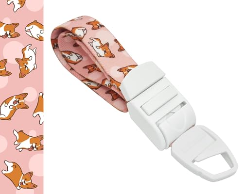 Professional Medical Vein Stain with Quick and Slow Release Buckle, Latex-Free Rubber Band, Cute Corgi Puppy Pattern, Nurse Gift Idea