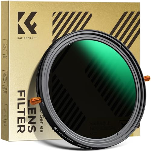 K&F CONCEPT 49mm Variable ND2-32 & CPL Polarizing Effect in 1 Lens Filter