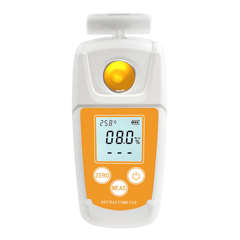 [Australia - AusPower] - 0-55% Brix Meter,High Precision Digital Brix Refractometer with ATC for Fruit,Juice,Beverages,Suger Content Measurement in Wine Making,Beer Brewing,Homebrew Kit 0-55%Brix 