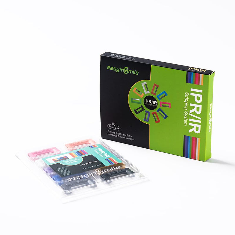 [Australia - AusPower] - Dental IPR Strips Interproximal Reduction Sanding Strips Between Teeth 10PCS Orthodontic Polising Striping System (IPR Plus Kit) 