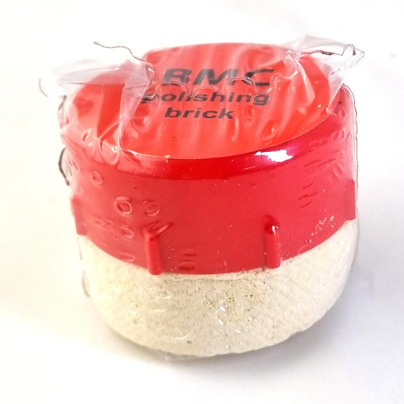 BMC Marble Polishing Brick is a slow release solid chemical polish for marble and limestone, which is used manually as a replacement for conventional polishing powder