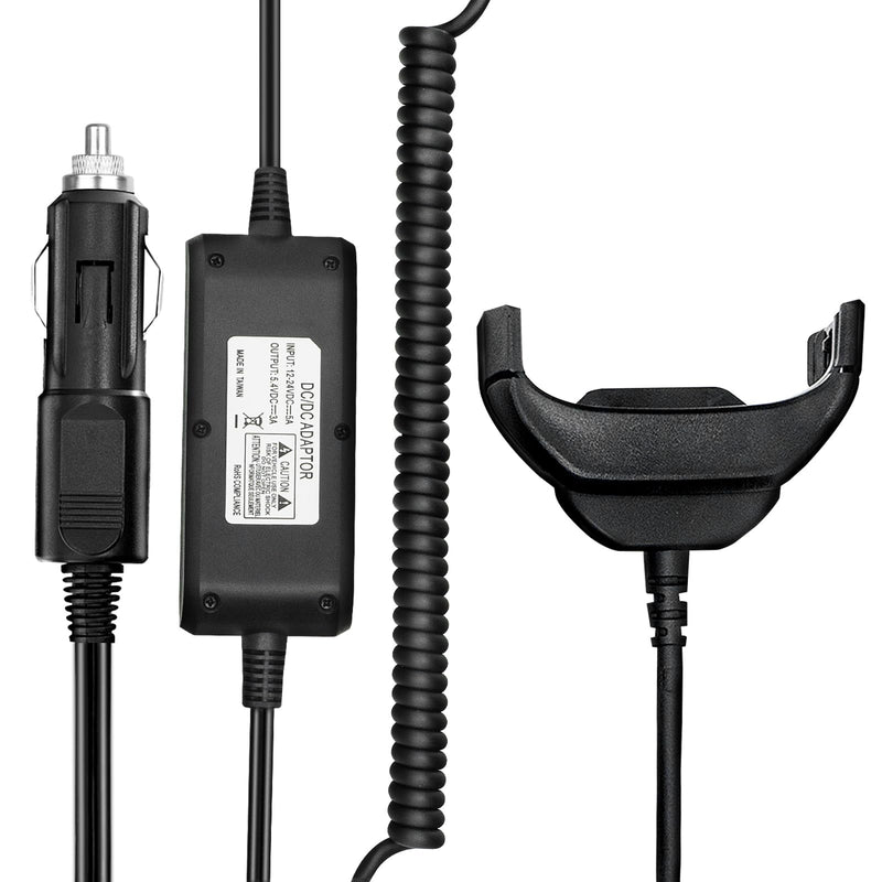 [Australia - AusPower] - Fast Car Scanner Charger Cable for Zebra TC51, TC52, TC56, TC57, TC57X, TC510K, TC520K, TC56CJ, TC57HO Handheld Barcode Scanners, 5.4V 3A Battery Charger 