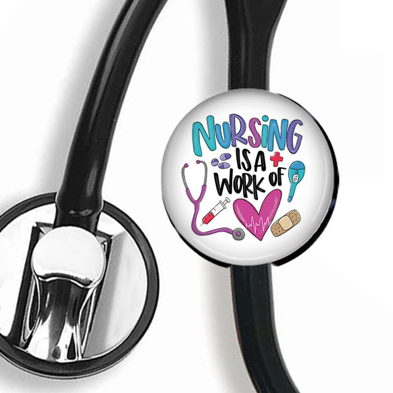 [Australia - AusPower] - Nursing Stethoscope Tag Personalized,Nurse Doctor Stethoscope ID Tag Customized, Medical Stethoscope Name Tag 