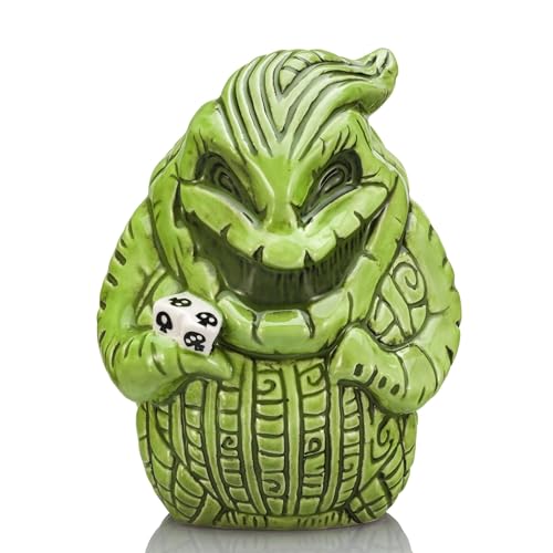 Geeki Tikis Disney The Nightmare Before Christmas Oogie Boogie Ceramic Mug | Party Cocktail Tumbler For Liquor and Beverages | Holds 24 Ounces