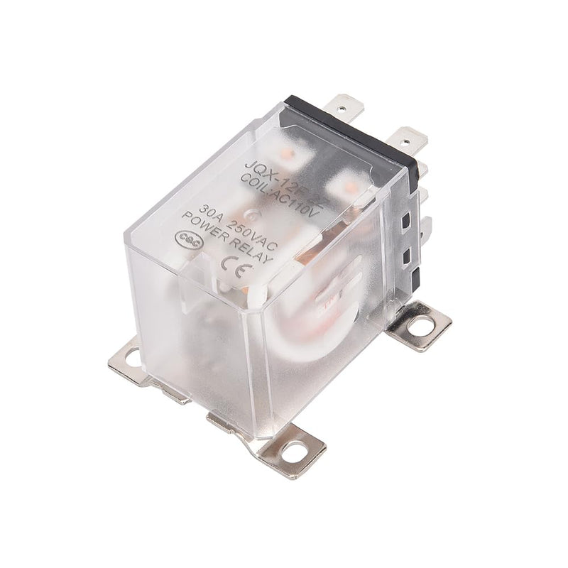 [Australia - AusPower] - JQX-12F-2Z AC 110V Coil 30A 2NO 2NC DPDT 8 Pin General Purpose High Power Relay… 
