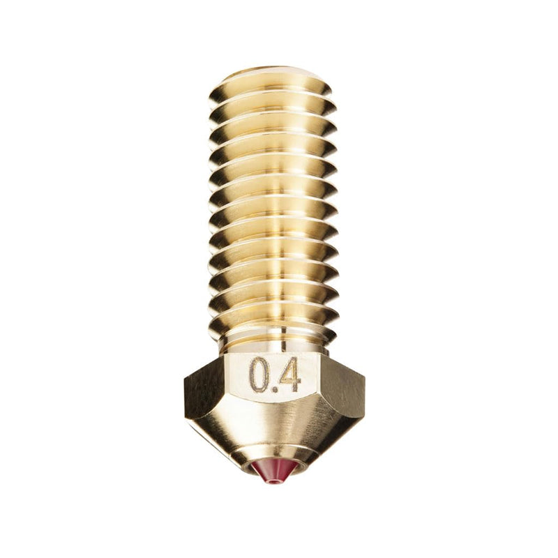 [Australia - AusPower] - Ruby Tip 3D Printer Nozzles for QIDI X-Max3 / X-Smart3 / X-Plus3, Hardened & Abrasion Resistant for Precision Additive Manufacturing (QIDI, 0.4mm) RUBY 