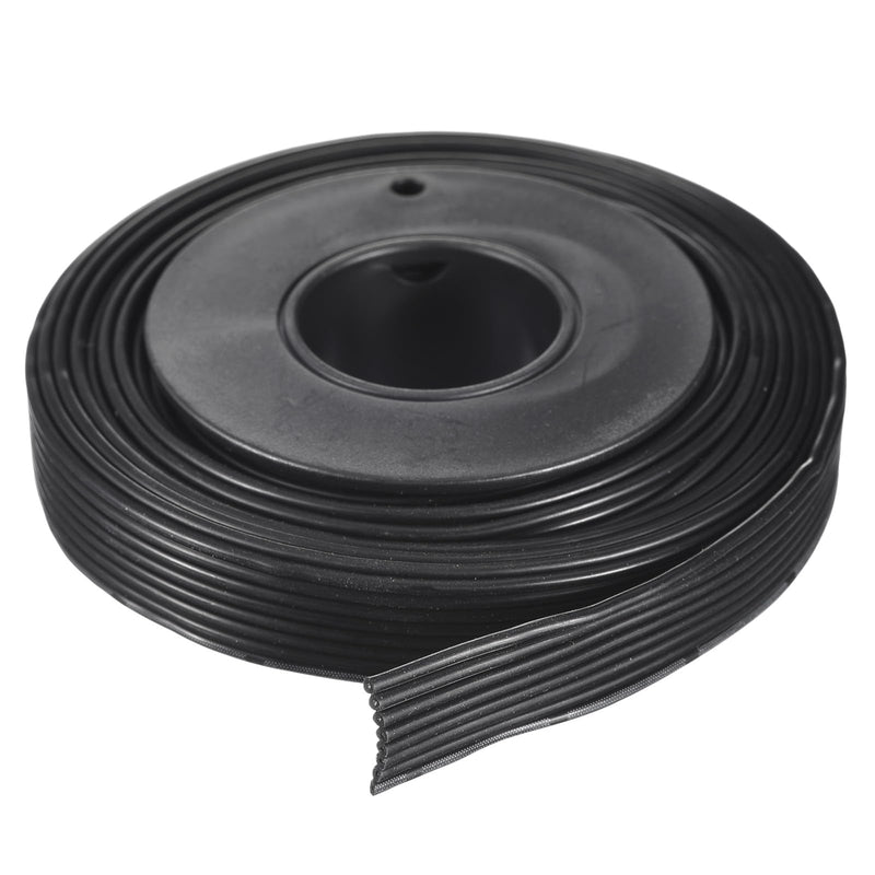 [Australia - AusPower] - MECCANIXITY 26AWG Silicone Ribbon Cable 8Pin 26 Gauge Flat Cable Flexible Silicone Wire 3m/9.8ft Black Stranded Tinned Copper Wire for Model Plane, Model Car, Electric Appliance 26AWG,9.8ft 