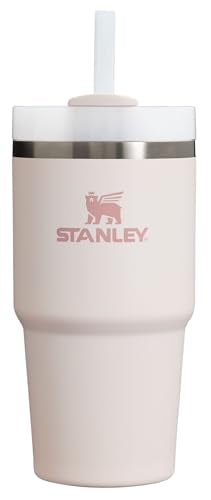 STANLEY Quencher H2.0 Flow State Tumbler, 20 oz, Rose Quartz 2.0 Classic