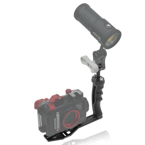 nitescuba AS060 Underwater Camera Tray Bracket Waterproof Housing Handheld Grip for Gopro,TG-5/6,RX100 V