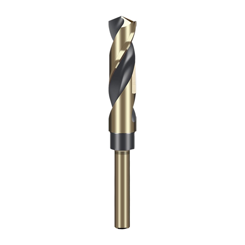 [Australia - AusPower] - LEPEVNEY 14mm Reduced Shank Twist Drill Bit with 10mm Round Shank for Stainless Steel Aluminum Alloy Metal Copper Plastic Wood, Made of High Speed Steel 4341 14mm with 10mm Shank 