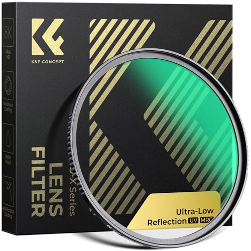K&F CONCEPT 49mm Ultra-Low Reflectivity MCUV Lens Protection Filter