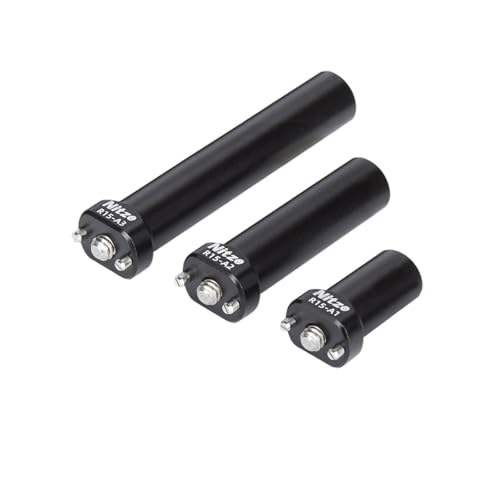 Nitze 15mm Rod Kit with 1/4" Screw and Removable Locating Pins - R15-AK R15-AK (with 1/4" Locating pins)