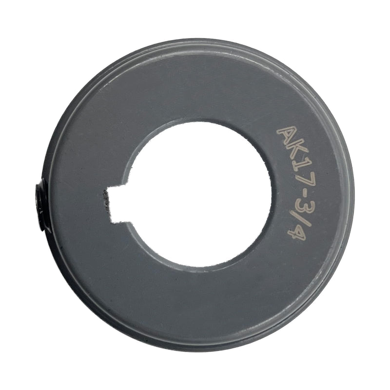 [Australia - AusPower] - AK17-3/4 Sheaves,v Belt Pulley 3/4 inch Bore 1.75" OD,Mechanical Pulleys cast Iron for A 3L 4L V-Belts,AK1734 Pulley 3/4"Bore,1.75"OD 1 Groove 