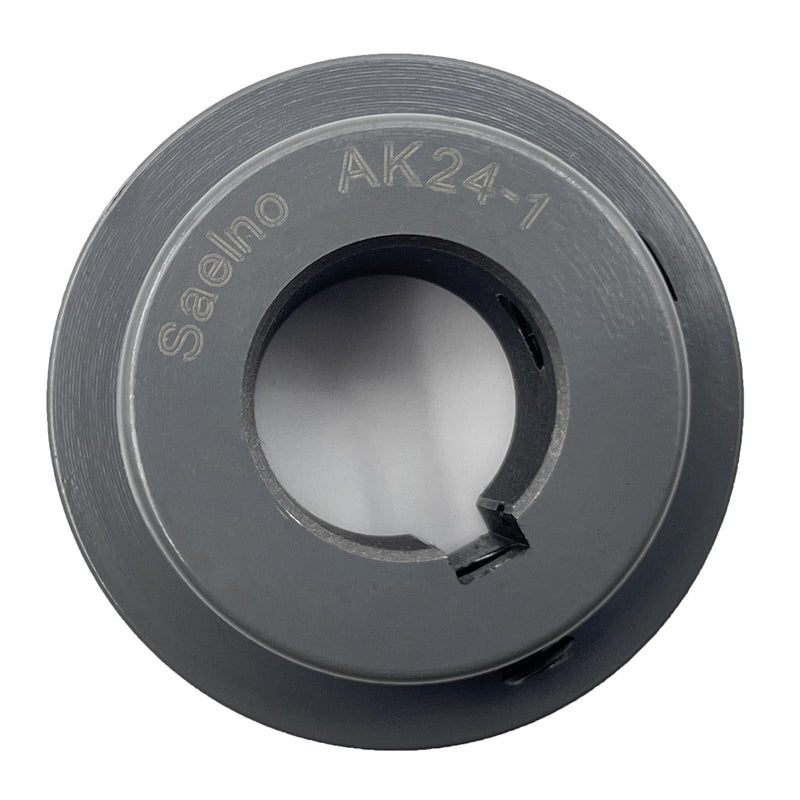 [Australia - AusPower] - AK24-1 Single Groove Fixed Bore V Belt Pulley,electric pulley 2.45"OD,1" Bore,V-Belt Sheave Cast Iron for A AX 3L 4L V-Belts 