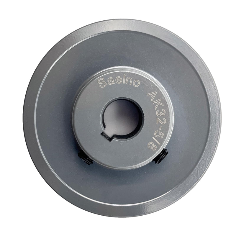 [Australia - AusPower] - AK32-5/8 Sheaves,v Belt Pulley 5/8 inch Bore 3.25" OD,Motor Pulley Cast Iron for A 3L 4L V-Belts,AK3258 Pulley 5/8"Bore,3.25"OD 1 Groove 