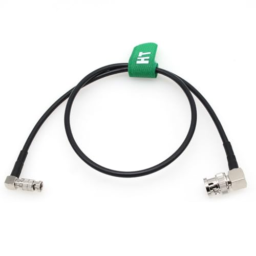 HD 3G 6G SDI Video Cable for Blackmagic Video Assist 4K 5" Monitor, Micro Studio Camera 4K G2 DJI Lightbridge 2, Micro BNC to BNC Male 60cm