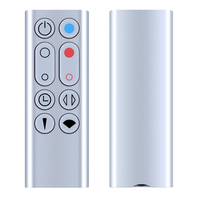 [Australia - AusPower] - PZL New 967197-13 Replacement for Dyson Pure Hot+Cool Fan Purifying Heater Remote Control HP00 HP01 (Silver) 
