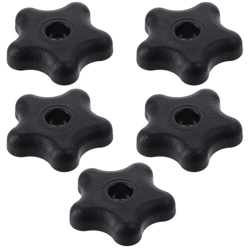[Australia - AusPower] - Threaded Knob Plastic 5/16in-18 Internal 5 Star Knobs Clamping Knobs Your Tool Kit 