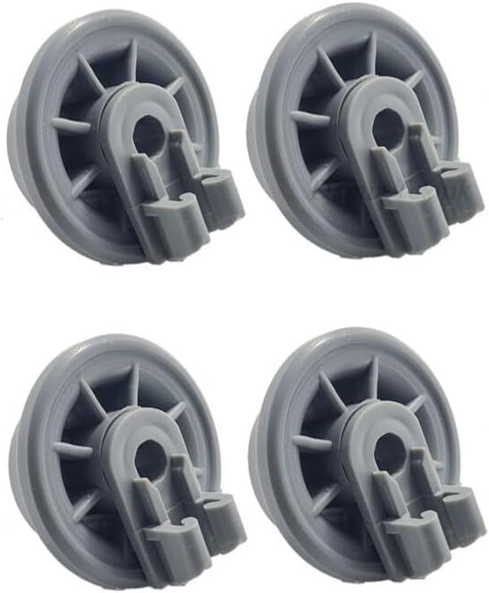 [Australia - AusPower] - 4 Pack Dishwasher Lower Rack Basket Runner Rail Wheels for Kenmore, LG, Part number 165314 