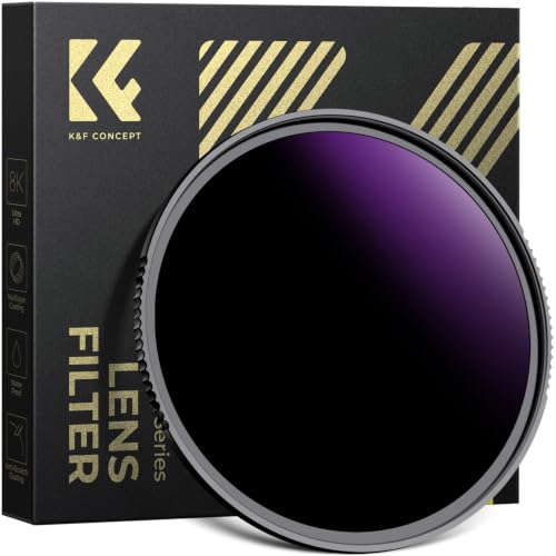 K&F CONCEPT 82mm ND100000(16.6 Stops) High Definition ND Lens Filter