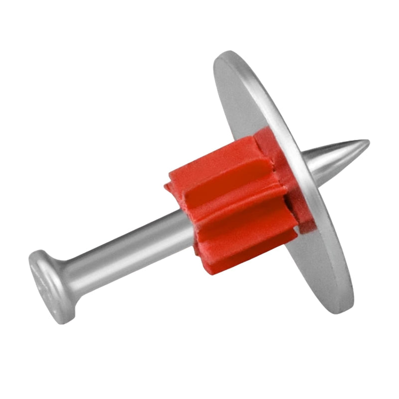 [Australia - AusPower] - 2" Powder Actuated Fasteners, Drive Pins with 2" Wahser, 50pcs 2" 