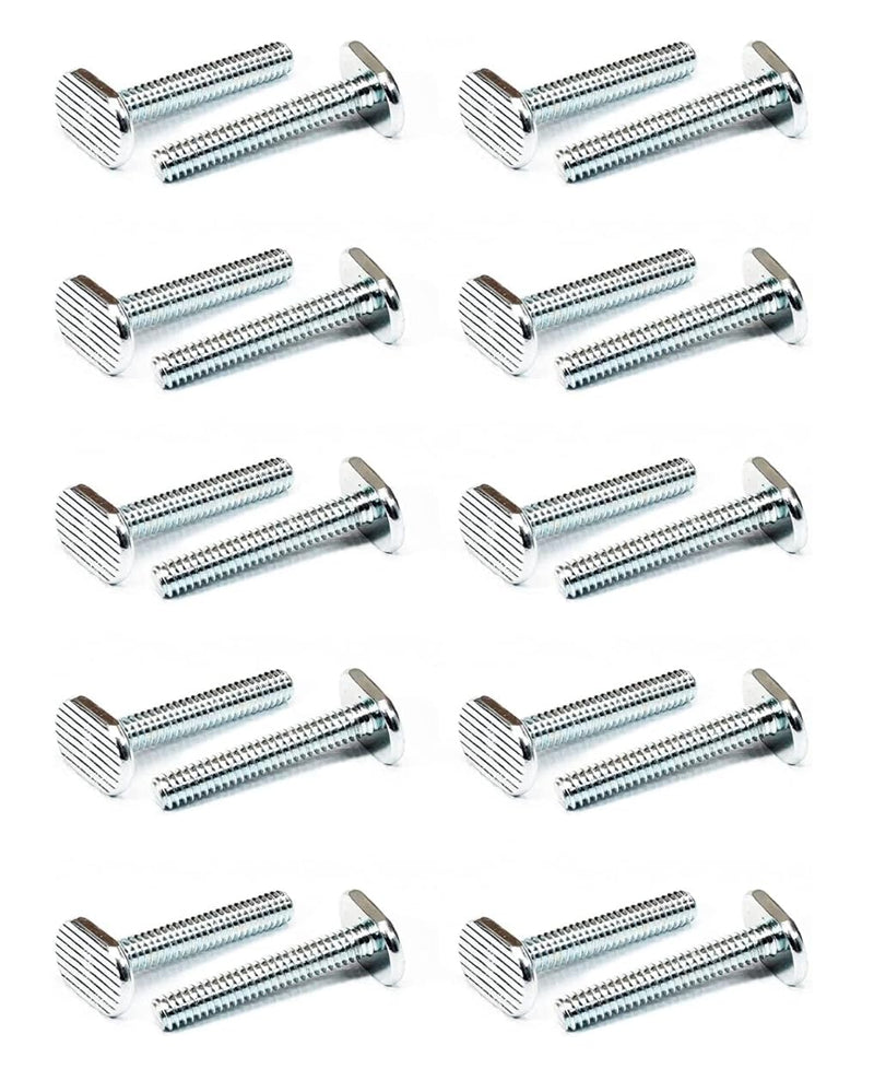 [Australia - AusPower] - USA Made T-Slot Bolts 5/16"-18 Thread Size T-Bolts, 20 Pack (2") 