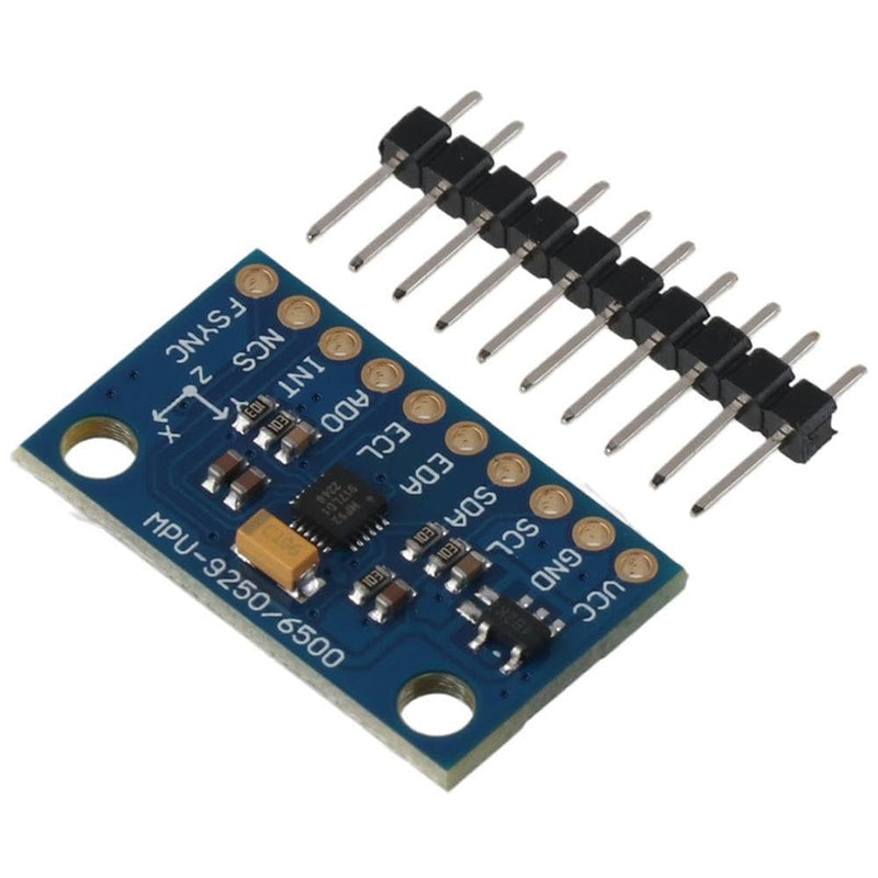 [Australia - AusPower] - Gyro+Accelerator Sensor Module 3~5V Blue 9 DOF 9-Axis Attitude Durable Plastic MPU9250 GY-9250 DIY 