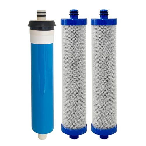 Reverse Osmosis Replacement Filter Kits Compatible with Whirlpool WHER 12 & 18 and Eco Water ERO-350 RO System