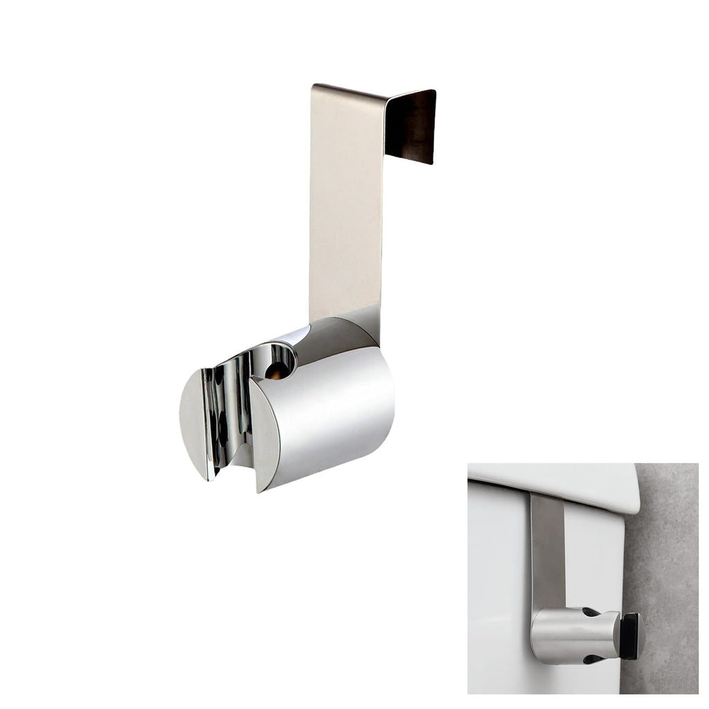 [Australia - AusPower] - Bidet Sprayer Holder Toilet Bathroom Attachment Hanging Bracket for Handheld Shower Wand, Diaper Sprayer,Stainless Steel Holder for Hand Shower Toilet Bidet Sprayer 