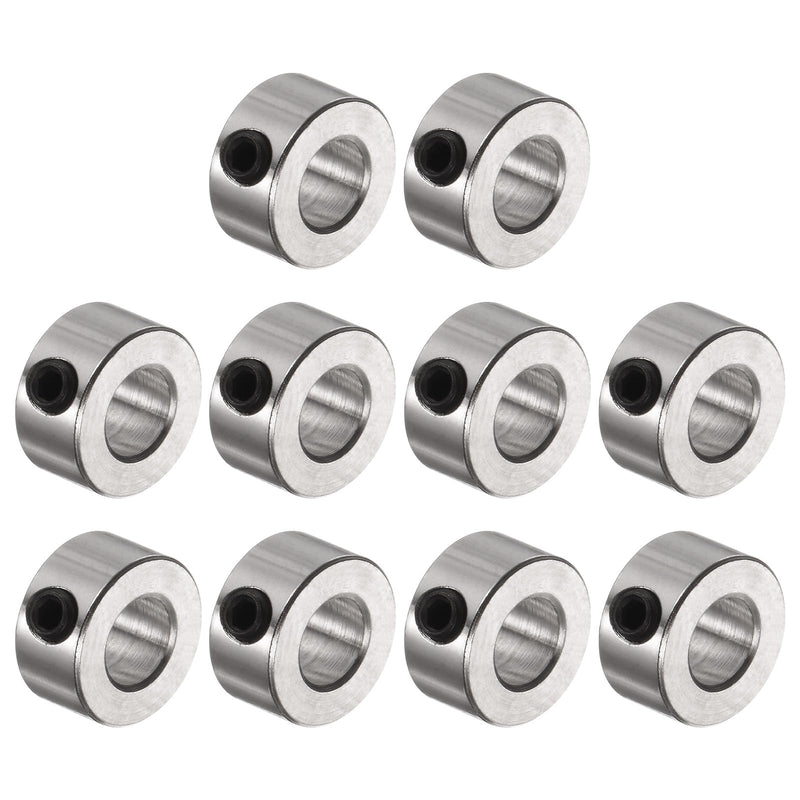 [Australia - AusPower] - uxcell 10pcs Set Screw Collars 5.05mm Bore Shaft Collars, 10mm OD, 5mm Width, Landing Gear Stopper Wheel Collar 