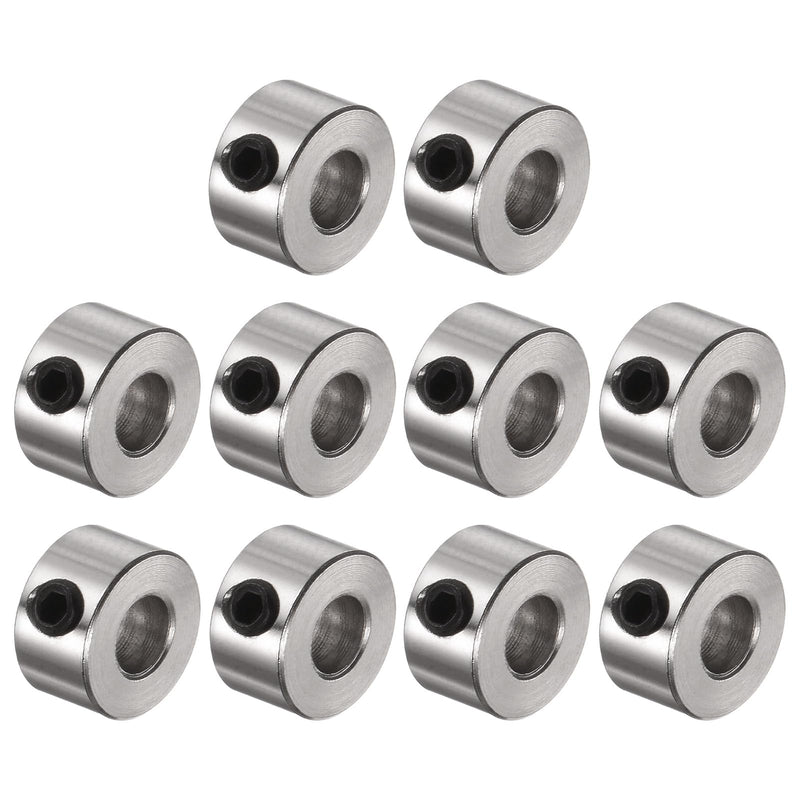 [Australia - AusPower] - uxcell 10pcs Set Screw Collars 4.05mm Bore Shaft Collars, 9mm OD, 5mm Width, Landing Gear Stopper Wheel Collar 