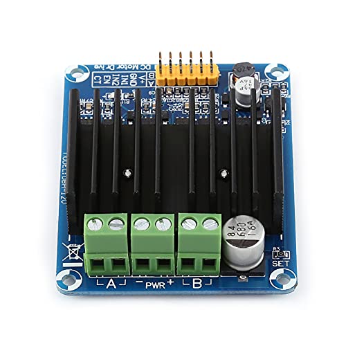 Dual 32A Motor Driver, 30A DC Motor Driver, 1 Piece DC5-12V 0A-30A Two-Channel H-Bridge Motor Driver Board Module Control and Display
