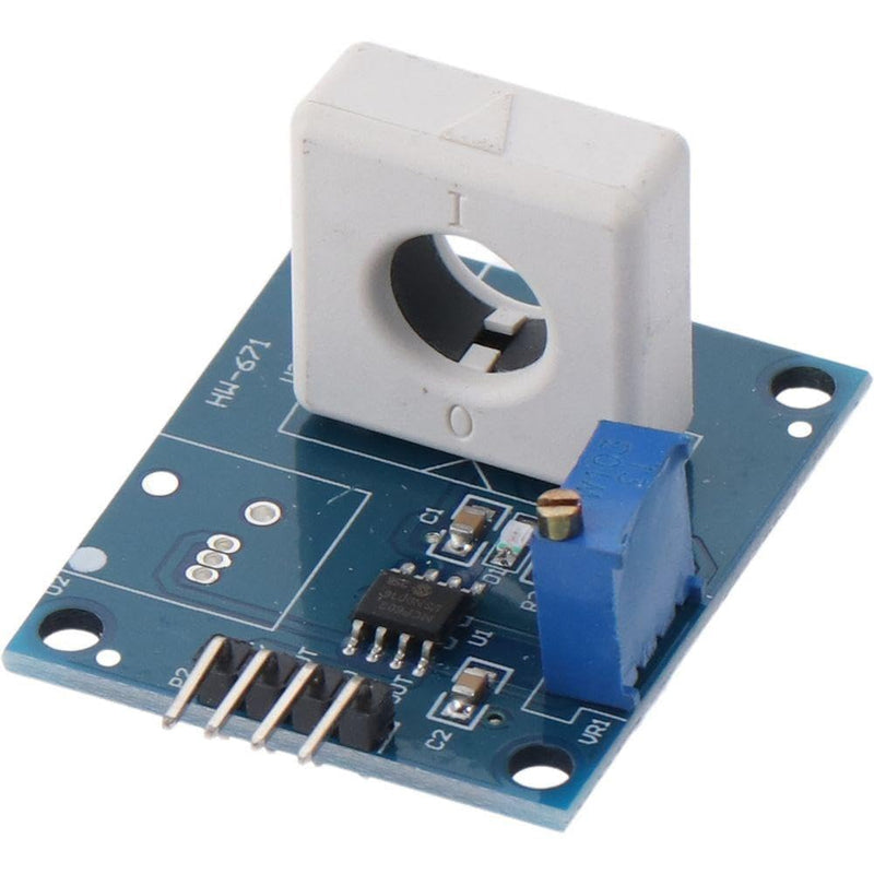 [Australia - AusPower] - Current Sensor Module Board WCS1800 Professional 35A Hall Current Sensor Detector Blue Short Circuit 