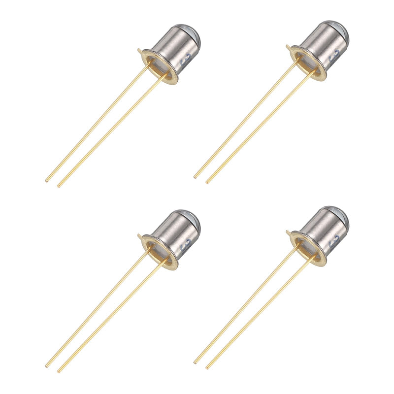 [Australia - AusPower] - PATIKIL 5mm Photodiode, 4 Pack Photo Transistors Photodiodes Light Sensitive Diode Sensors Round Lens for Electronic Project 