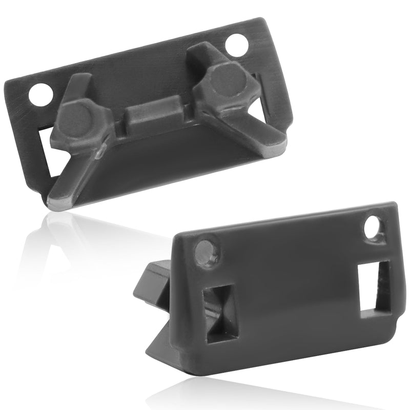 [Australia - AusPower] - AMI PARTS 2 Pcs WPW10195622 Dishwasher Rack Stop Clip,Upper Dishrack Slide Rail Rear Stop Replacement Fit for Whirl-pool Kitchen-Aid Ken-more Dishwasher Replaces WPW10195622VP,1872168,AP6016778 