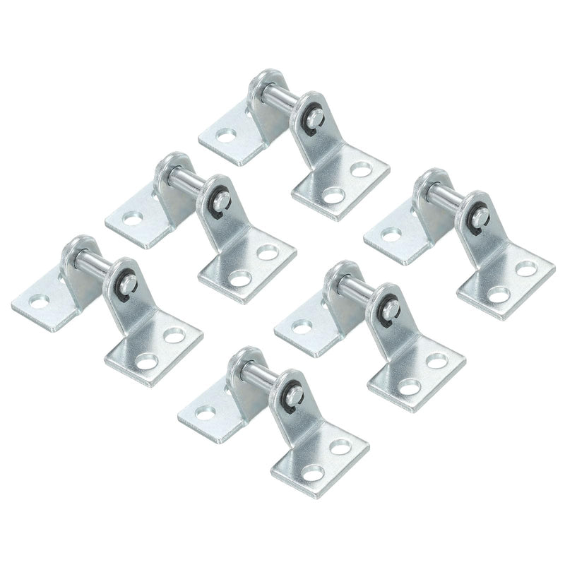[Australia - AusPower] - PATIKIL Industrial Pneumatic Cylinder Mounting Bracket, 6 Pack Silver Metal Universal Mount for 16mm Cylinder Dia. 
