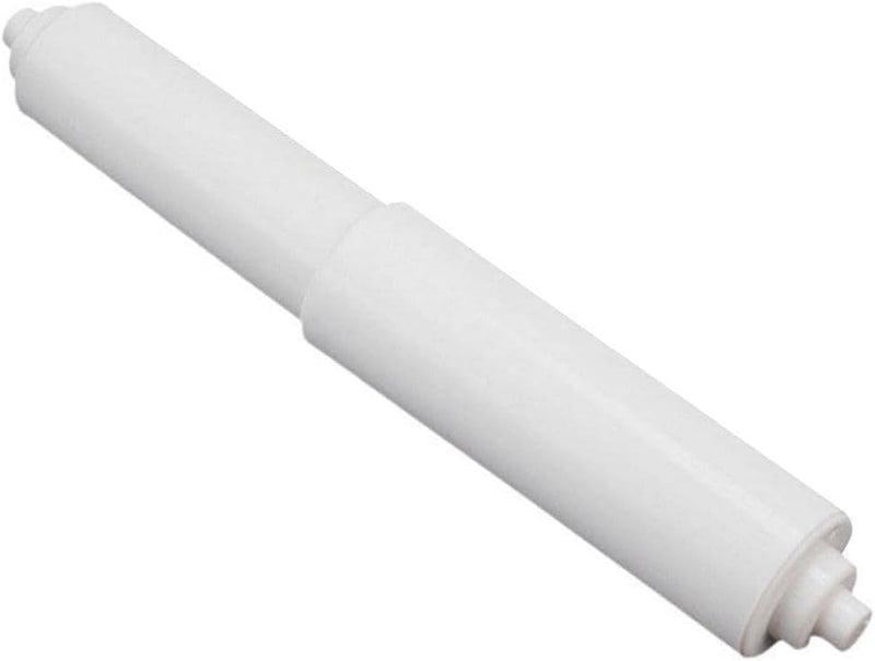 [Australia - AusPower] - 1Pc White Adjustable Tissue Box Paper Roll Core Replacement Bathroom Plastic Toilet Paper Roll Paper Spring Cores Roller Holder Rods Paperï¼ŒToilet Paper Holders, Hardware 