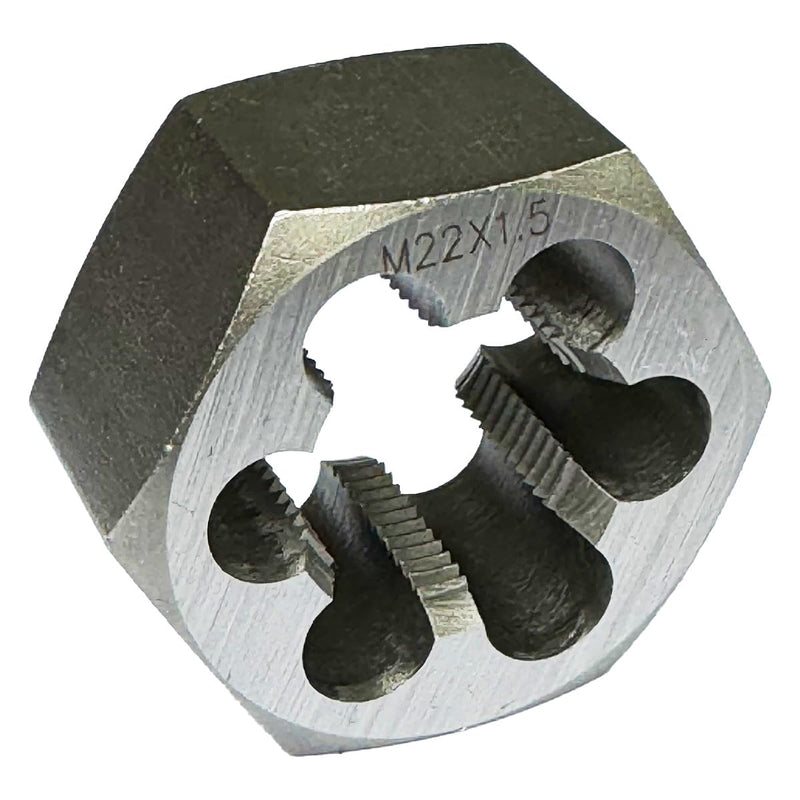 [Australia - AusPower] - M22 x 1.5 Hex Die Rethreading Die Thread Die Carton Steel For Right Hand M22 x 1.5mm 